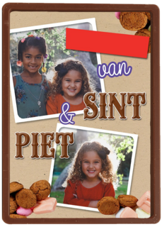 9an sint en piet kaart sinterklaas