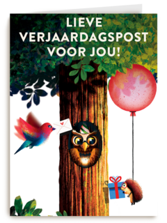 Lieve verjaardagpost voor jou