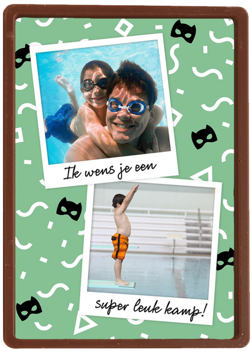 ik wens je een superleuk kamp fotokaart