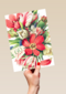 zestig jaar met bloemen