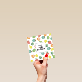 fruit kaart heel veel beterschap