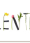 lente met bloemen