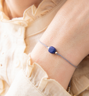 A Beautiful Story Friendship Armband Lapis Lazuli