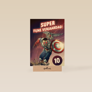 Captain America Superfijne verjaardag