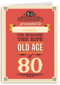 leeftijd tachtig old age