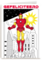 Ironman verjaardagskaart gefeliciteerd