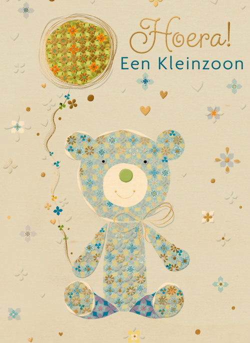 geboorte kleinzoon kaart klassiek turnowsky