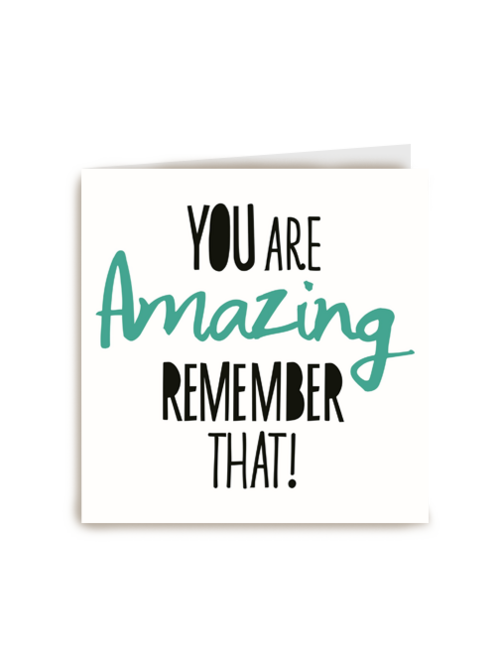 you are amazing