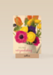 een hele vaas met bloemen
