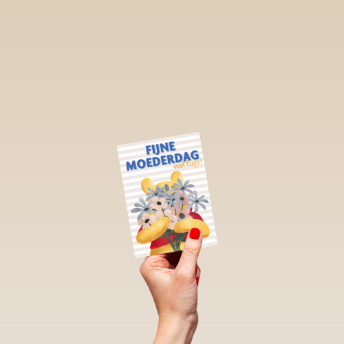 Moederdag kaart Winnie de Poeh