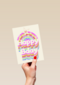 happy 21 bday met disco regenboog
