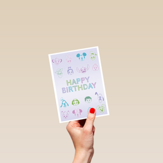 Disney Pixar verjaardagskaart happy birthday