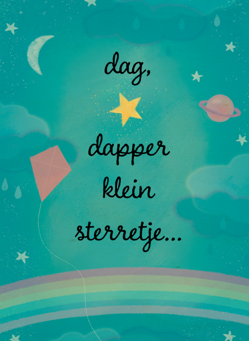 condoleance te vroeg gegaan dag dapper klein sterretje
