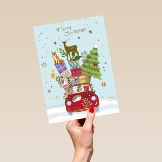 Turnowsky Merry Christmas Car