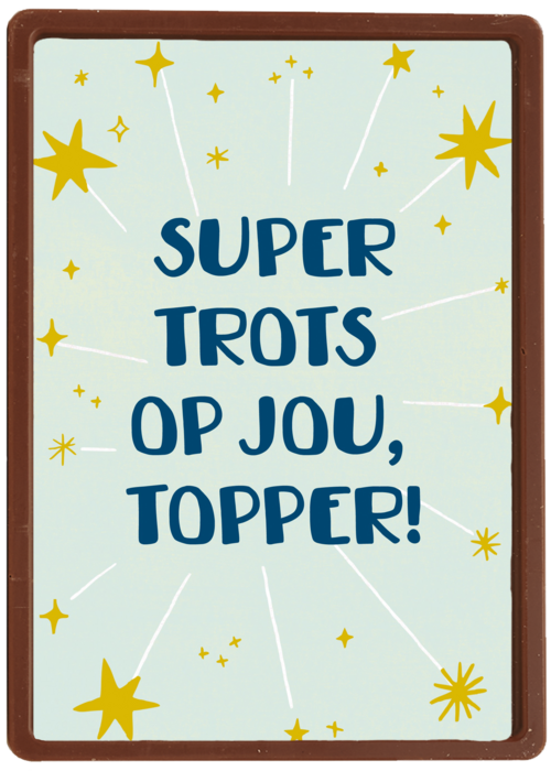Chocolade Kaart Diploma | Hallmark | Chocolade Kaart Hallmark | Diploma | Geslaagdkaart Supertrots Op Jou Kanjer