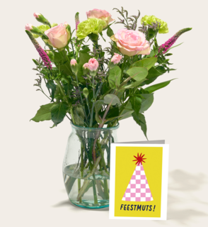 Brievenbusbloemen Pink Touch