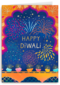 Happy Divali vuurwerk