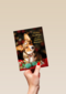 Kerstmis Hond Met Sjaal
