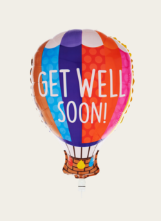 Ballon Get Well Soon Luchtballon Multi
