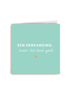 gezakt kaart een herkansing maar dat komt goed