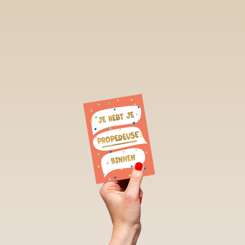 Je hebt je propedeuse binnen