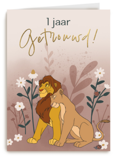 Lion King getrouwd