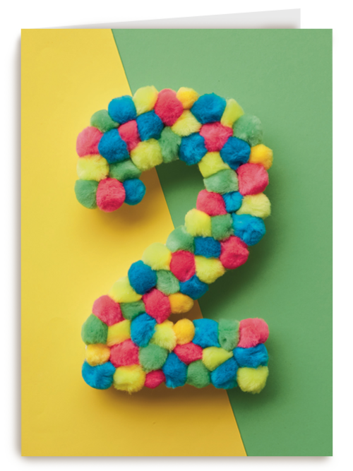 prodo design confetti bolletjes 2 jaar