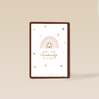 een lief kleinkindje op komst