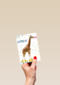hoera met deze giraffe met confetti