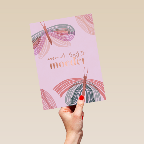 Voor de liefste moeder vlinders