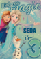 Wat een magie verjaardagskaart Frozen