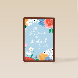 Al 65 jaar een stralend paar