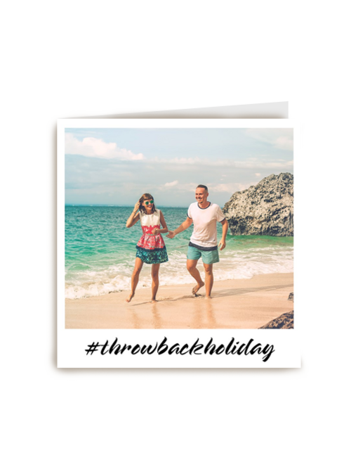 Kaart Hallmark | Groetjes Uit | Throwback Holiday