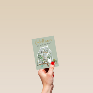 Moederdag bedankt voor de groei