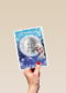 fotokaart frozen uitnodiging elsa