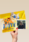 Kamp is dikke fun fotokaart kat