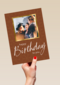 Verjaardag kaart foto stijlvol happy birthday to you