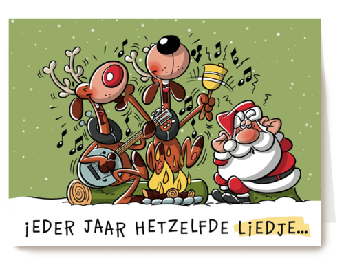 Ieder jaar het zelfde liedje