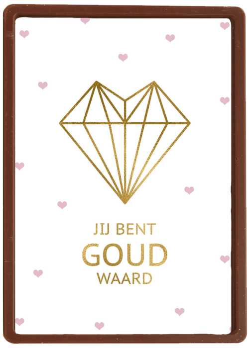 Kaart Hallmark | Vriendschap Liefde Valentijn | Valentijnskaart Stijlvol Jij Bent Goud Waard