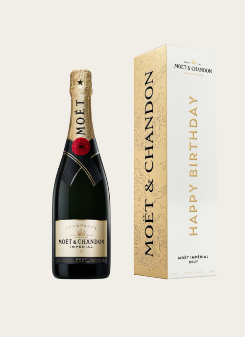 Moët Chandon Happy Birthday Champagne 75 Cl | Moët Chandon Cadeau Drank En Eten |