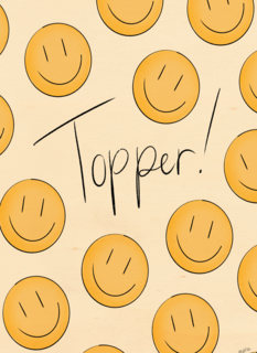 Smiley Topper Matia Studio