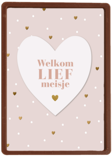 Geboortefelicitatie Welkom lief meisje