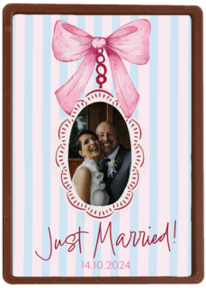 Just Married Fotokaart Strik