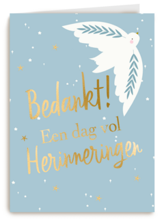 Bedankt een dag vol herinneringen volwassen