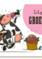 lente grappig koe lieve groetjes