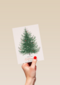 Prettige kerstdagen kerstboom