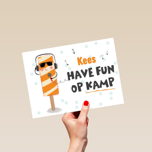 Ijs have fun op kamp