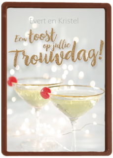 huwelijksjubileum een toost op jullie trouwdag