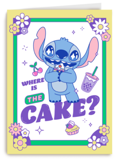 Disney Stitch Where Is The Cake