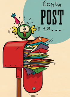 funny mail echte post is